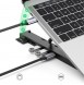 Ugreen X-Kit foldable laptop stand HUB USB Type C - 2x USB 3.2 Gen 1 / HDMI 4K 30 Hz 3D / SD and microSD card reader black