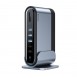 Baseus multifunctional HUB 3x USB 3.2 Gen 1 (EU / CN / UK plugs) gray (CAHUB-DG0G)