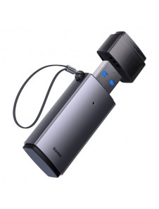 Baseus Lite Series adapter SD / TF USB card reader gray