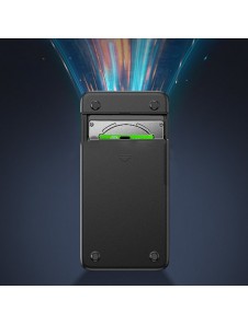 Ugreen pocket SSD / HDD enclosure 2.5'' SATA built-in USB-C cable black (CM352)