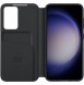 Samsung Clear View-fodral till Samsung Galaxy S23  - Svart EF-ZS911CBE