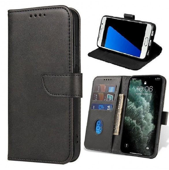 JollyFX Book Case till Sony Xperia 10 III - Wallet Svart