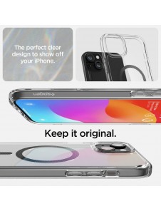 iPhone 15 cover, vaska, Spigen