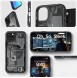 iPhone 15 cover, vaska, Spigen