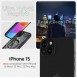 iPhone 15 cover, vaska, Spigen