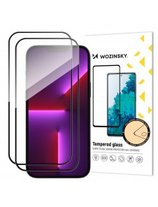 iPhone 15 cover, tempered glass, Wozinsky