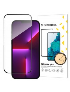 iPhone 15 cover, tempered glass, Wozinsky