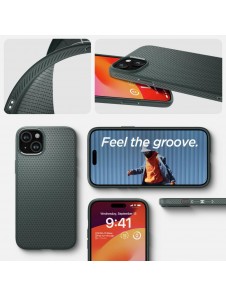 iPhone 15 cover, vaska, Spigen