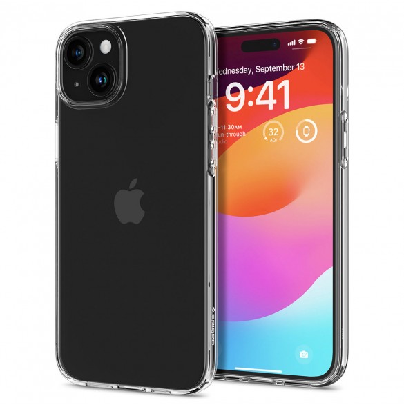 iPhone 15 cover, vaska, Spigen