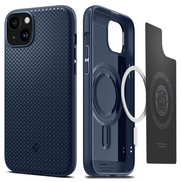 iPhone 15 cover, vaska, Spigen