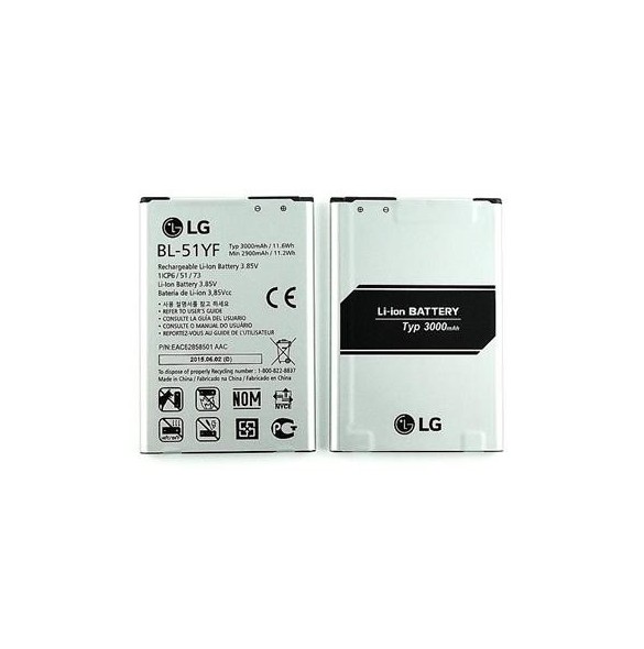BL-51YF LG Batteri 3000 mAh Li-Ion Till LG G4,  H815