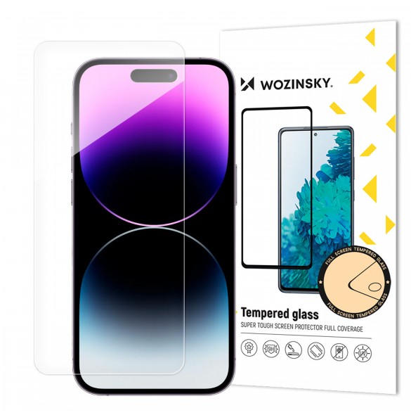 Apple, iPhone 15 Pro, glas , tempered, screen protector, folie, skärmsskydd, Härdat glas,skydd