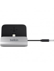 BELKIN F8J045BT LIGHTNING DOCK iPhone X, iPhone 8, iPhone 7 - SILVER