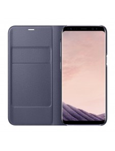 Samsung EF-NG950PVE LED View Cover Vikbart Fodral Till Samsung Galaxy S8 - Violett
