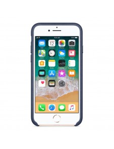 Apple MQH82ZM/A iPhone 7, iPhone 8 Läderskal  - Kosmosblå