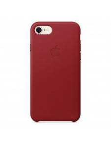 MQHA2ZM/A Apple iPhone 7, iPhone 8 Läderskal - Röd
