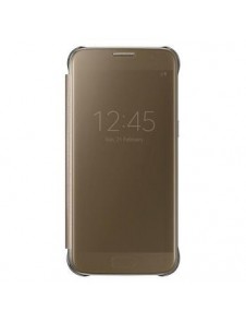 Samsung EF-ZG930CFE Clear View Cover G930 Galaxy S7 - Guld