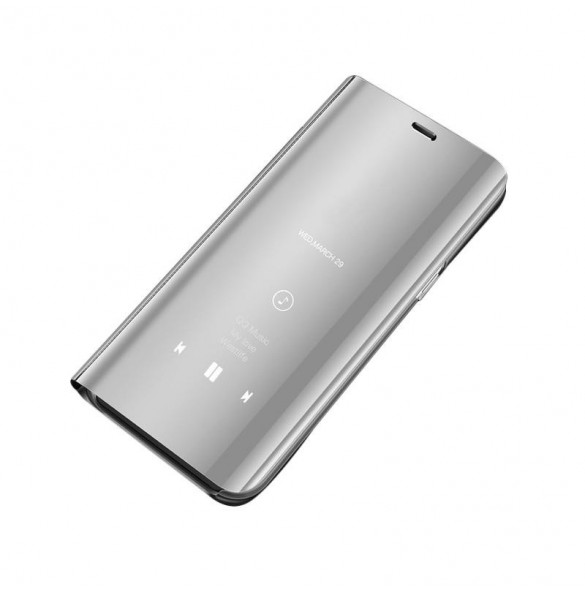 JollyFX Clear View Väska till Samsung Galaxy S8 Plus G955 - Silver