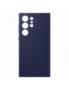 Samsung Silicone Cover for Galaxy S23 Ultra Navy
