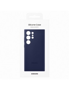 Samsung Silicone Cover for Galaxy S23 Ultra Navy