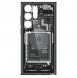 Galaxy S23 Ultra, cover, vaska , cover, fodral, fodralet, skal, skyddar, glas