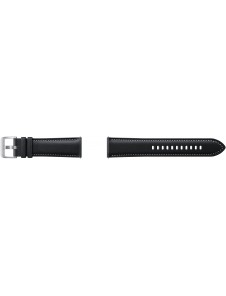 Samsung ET-SLR84LBE Galaxy Watch3 Stitch Läderband Svart