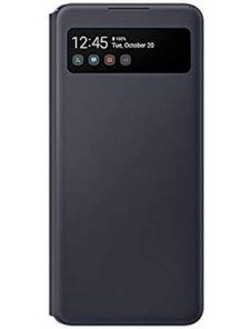 Samsung S View Plånboksfodral EF-EA426PBE Skal Samsung Galaxy A42 5G Svart