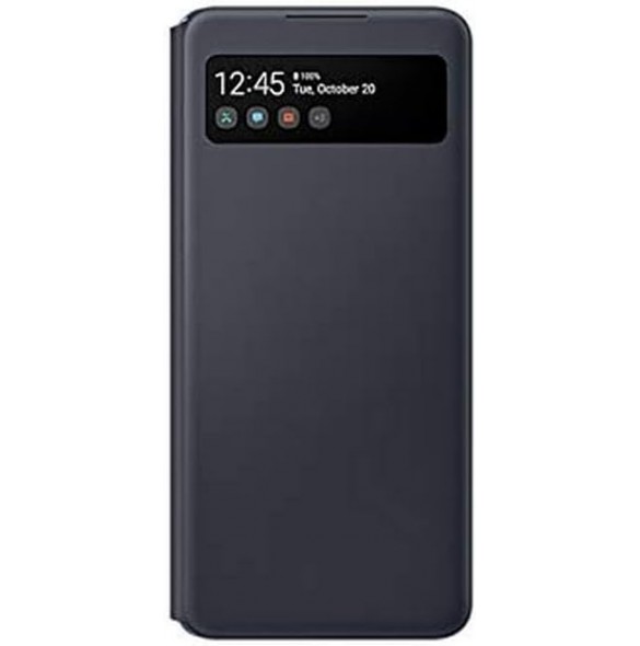 Samsung S View Plånboksfodral EF-EA426PBE Skal Samsung Galaxy A42 5G Svart
