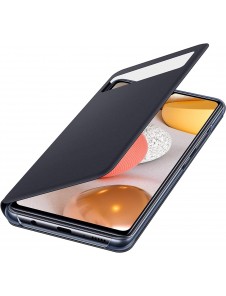 Samsung S View Plånboksfodral EF-EA426PBE Skal Samsung Galaxy A42 5G Svart