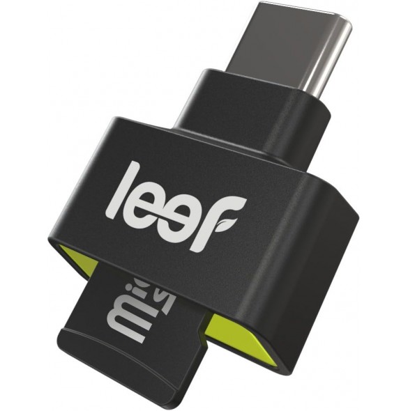 Leef LACC 00KK000 A1 "Access C USB MicroSD-kortläsare Svart