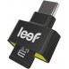 Leef LACC 00KK000 A1 "Access C USB MicroSD-kortläsare Svart