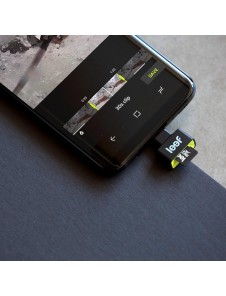 Leef LACC 00KK000 A1 "Access C USB MicroSD-kortläsare Svart