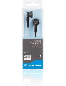 Sennheiser MX 375 In-Ear hörlurar - Svart