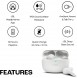 Trådlösa Bluetooth-öronsnäckor, Äkta trådlösa hörlurar, Premium ljud