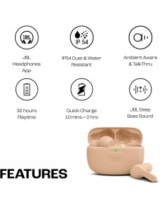 Trådlösa Bluetooth-öronsnäckor, Äkta trådlösa hörlurar, Premium ljud