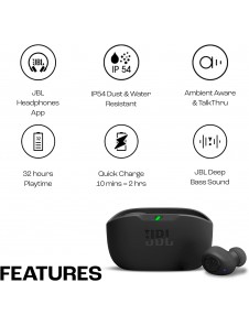 Trådlösa Bluetooth-öronsnäckor, Äkta trådlösa hörlurar, Premium ljud