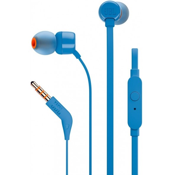 JBL T160 In-Ear Headset 3,5 mm Blå