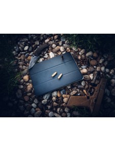 Tactical Book Tri Fold Case for Lenovo TAB P11/P11 Plus/P11 5G (TB-J606/TB-J616/TB-J607) Svart