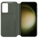 Samsung EF-ZS916CGE Clear View-skal till Galaxy S23+ Khaki