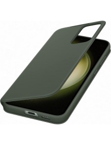 Samsung EF-ZS916CGE Clear View-skal till Galaxy S23+ Khaki