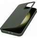 Samsung EF-ZS916CGE Clear View-skal till Galaxy S23+ Khaki