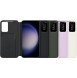 Samsung EF-ZS916CGE Clear View-skal till Galaxy S23+ Khaki