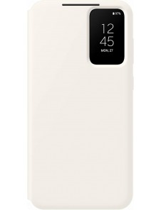 Samsung EF-ZS916CUE Clear View-skal till Galaxy S23+ Krem