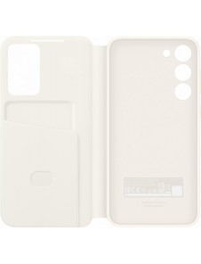 Samsung EF-ZS916CUE Clear View-skal till Galaxy S23+ Krem