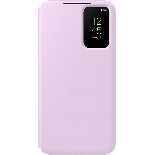 Samsung EF-ZS916CVE Clear View-skal till Galaxy S23+ Lila