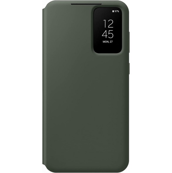 Samsung EF-ZS916CGE Clear View-skal till Galaxy S23+ Khaki
