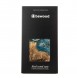 Wood and resin case for iPhone 15 Plus MagSafe Bewood Unique Planet Earth - blue-green
