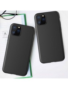 Gel flexible cover for iPhone 15 Pro Max Soft Case - black