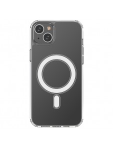 MagSafe iPhone 15 Clear Magnetic Case - transparent