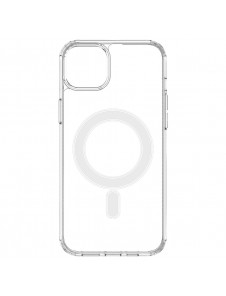 MagSafe iPhone 15 Clear Magnetic Case - transparent